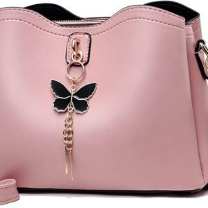 Small Crossbody Bags for Women Fashion Purses for Teenage Girls Lightweight Handbags Shoulder Bag（Pink）