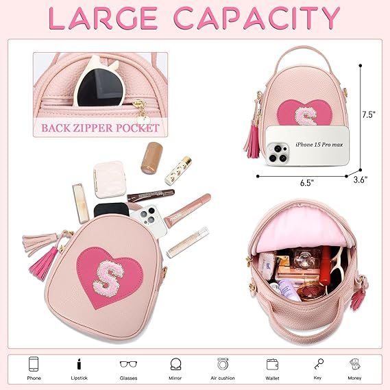 Birthday Gifts for 3 4 5 6 7 8 9 10 11 12 Year Old Girl Toddler Little Girl Purse Kid Crossbody Bag(S) - Image 7